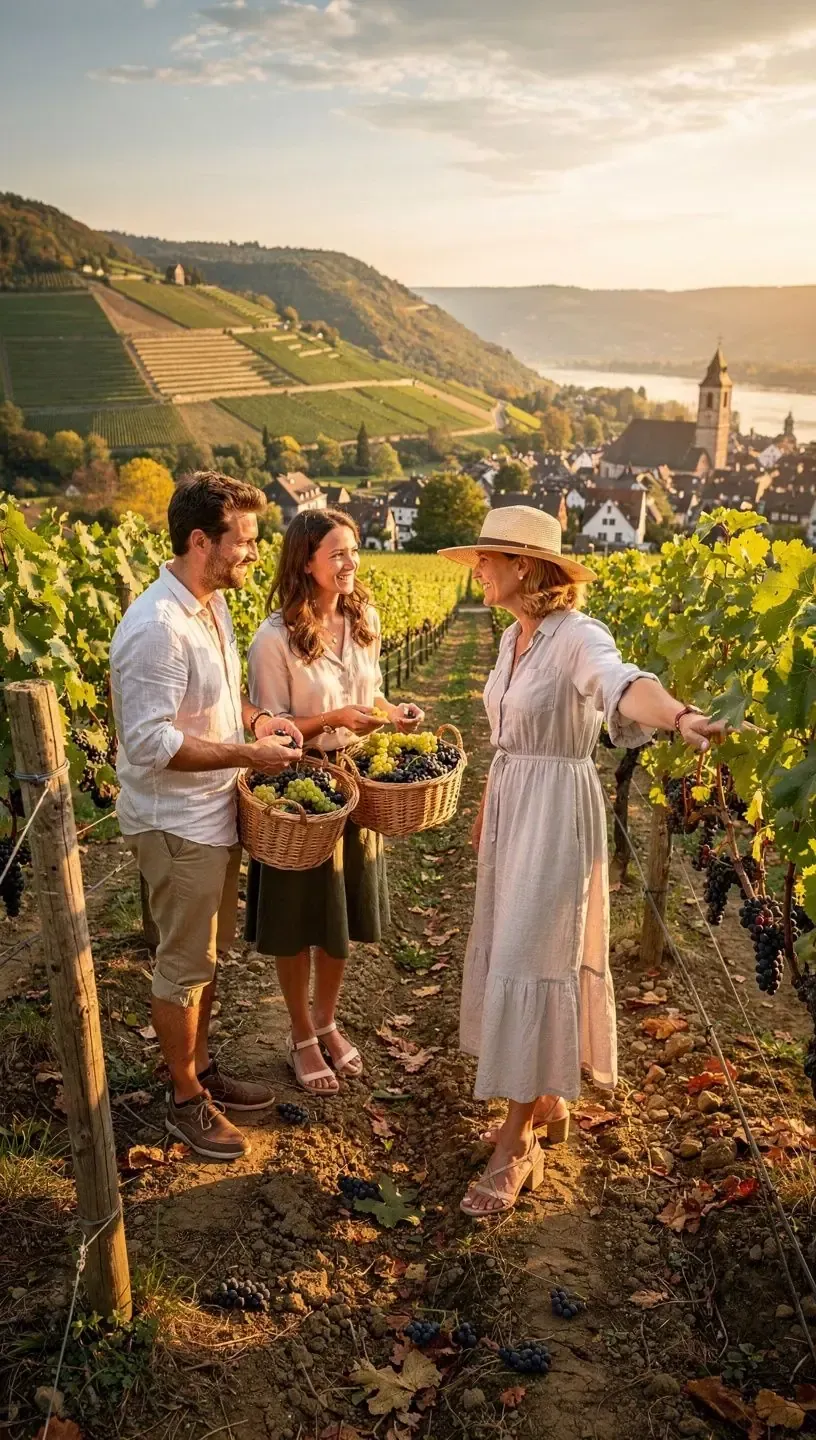 Fotografie eines exklusiven Reiseführers, der praktische Tipps für Deutschlandreisen vermittelt.