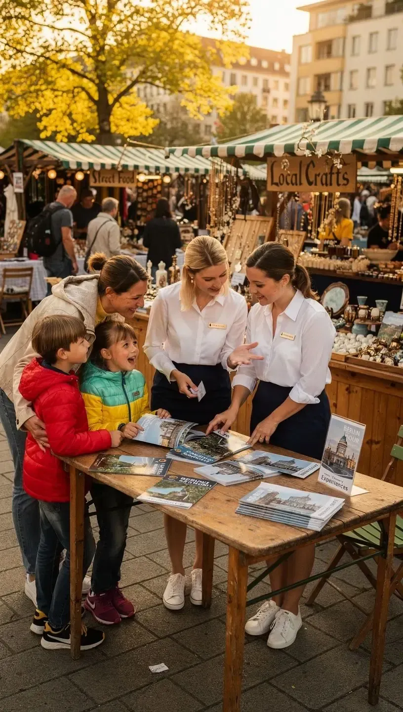 Nahaufnahme eines erfahrenen Concierge-Teams bei der persönlichen Reiseplanung für Deutschland.